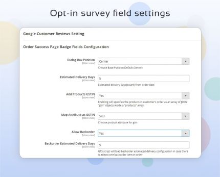 opt-in-survey-field-setting