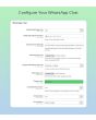 <h4>General Configuration:</h4> Depending upon your requirements, an admin operating this plug-in can either enable or disable the Magento WhatsApp extension with a simple YES/NO selection on the configuration page. 
</br></br>
