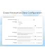 <h4>Erase Anonymous Personal Data Configuration:</h4> Anonymise your customer's data by configuring erase data configuration. same as above here all modes are available to handle the request. Also, an alert can be sent for the current action.
