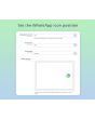 <h4>Icon position settings:</h4> This functionality can work in two ways. Either a user can enable the movable option, which allows the user to move an icon anywhere on the given web page. 
