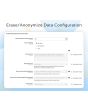 <h4>Erase Anonymous Personal Data Configuration:</h4> Anonymise your customer's data by configuring erase data configuration. same as above here all modes are available to handle the request. Also, an alert can be sent for the current action.
