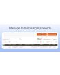 H4>Interlink Keywords Dashboard/H4> This Magento extension manages all the important and necessary data used for cross-linking and shows the data in an easy-to-understand grid and column. In addition, admins can modify their internal linking keywords by p