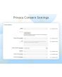 <h4>Privacy Consent configuration:</h4> This section enables you to add consent request for the store along with a description of the privacy policy.
