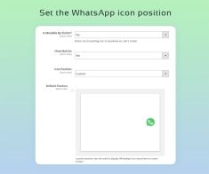 set-the-whatsapp-icon-position