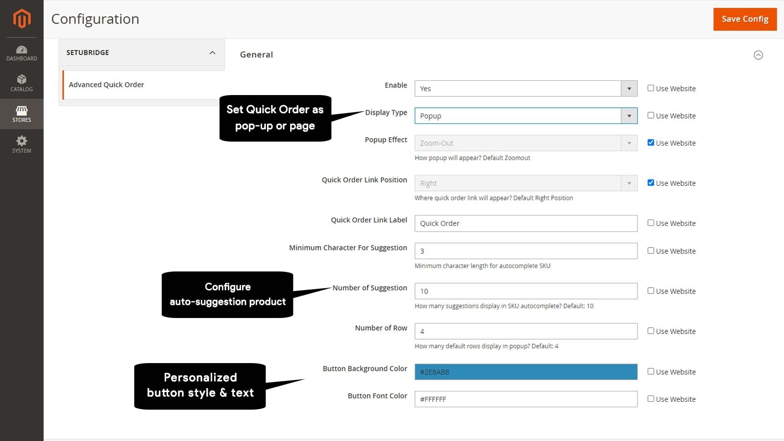 easy-backend-configurations