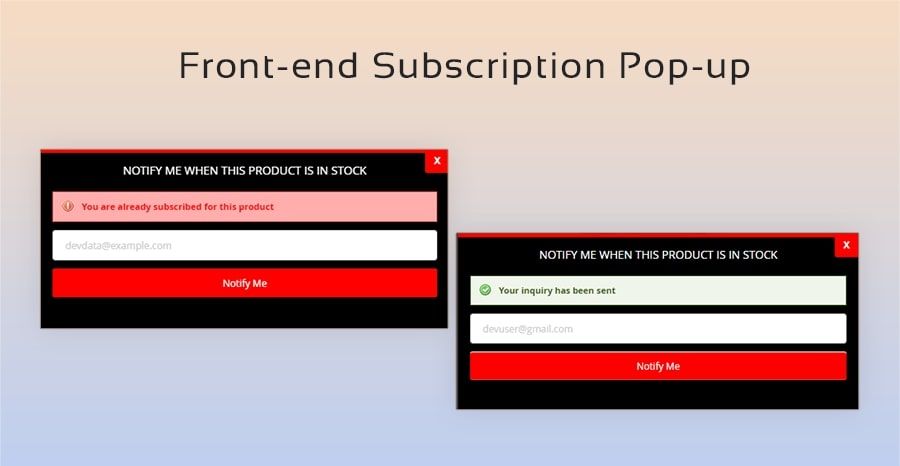 front-end-subscription-pop-up